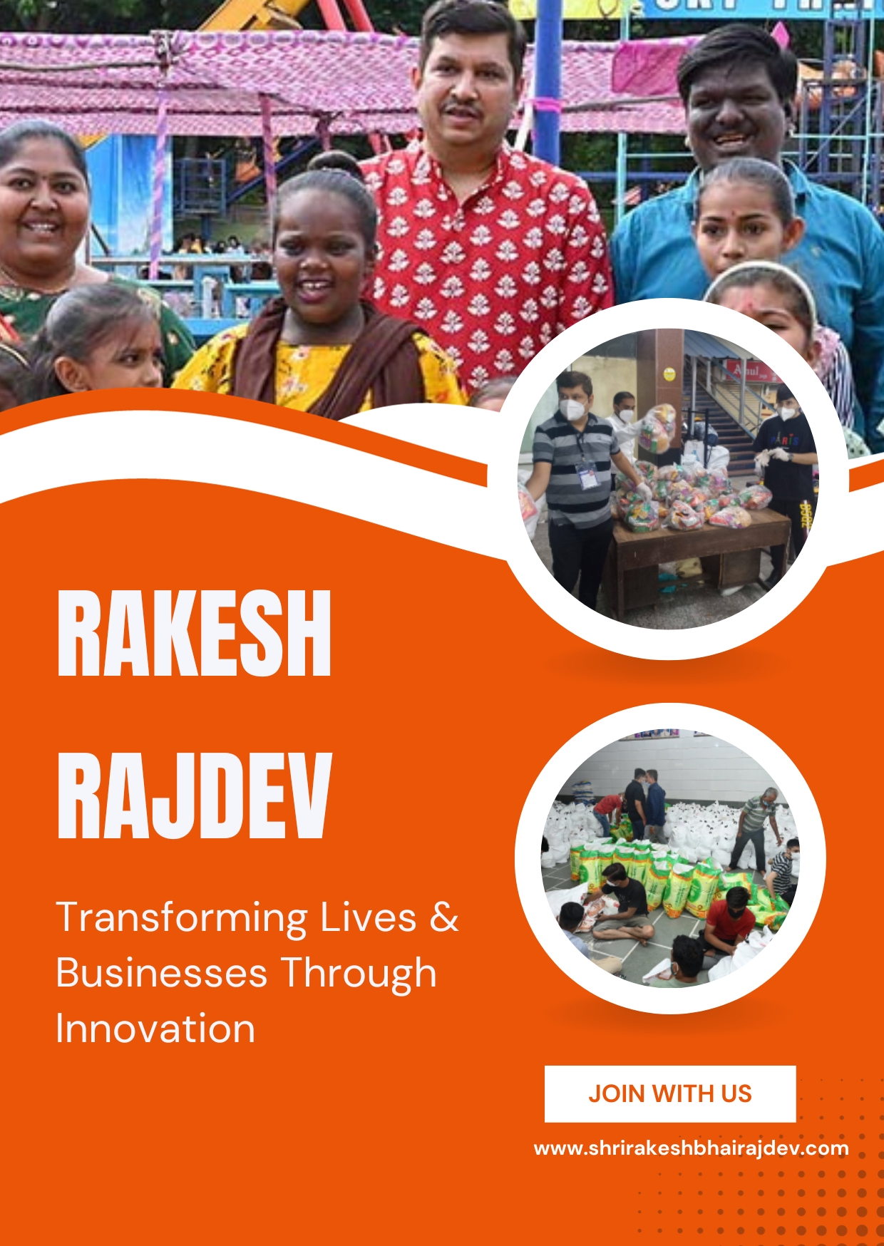 Rakesh Rajdev Transforming Lives & Businesses Through Innovation